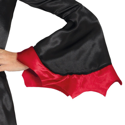 Fato de Vampira Bordô para menina