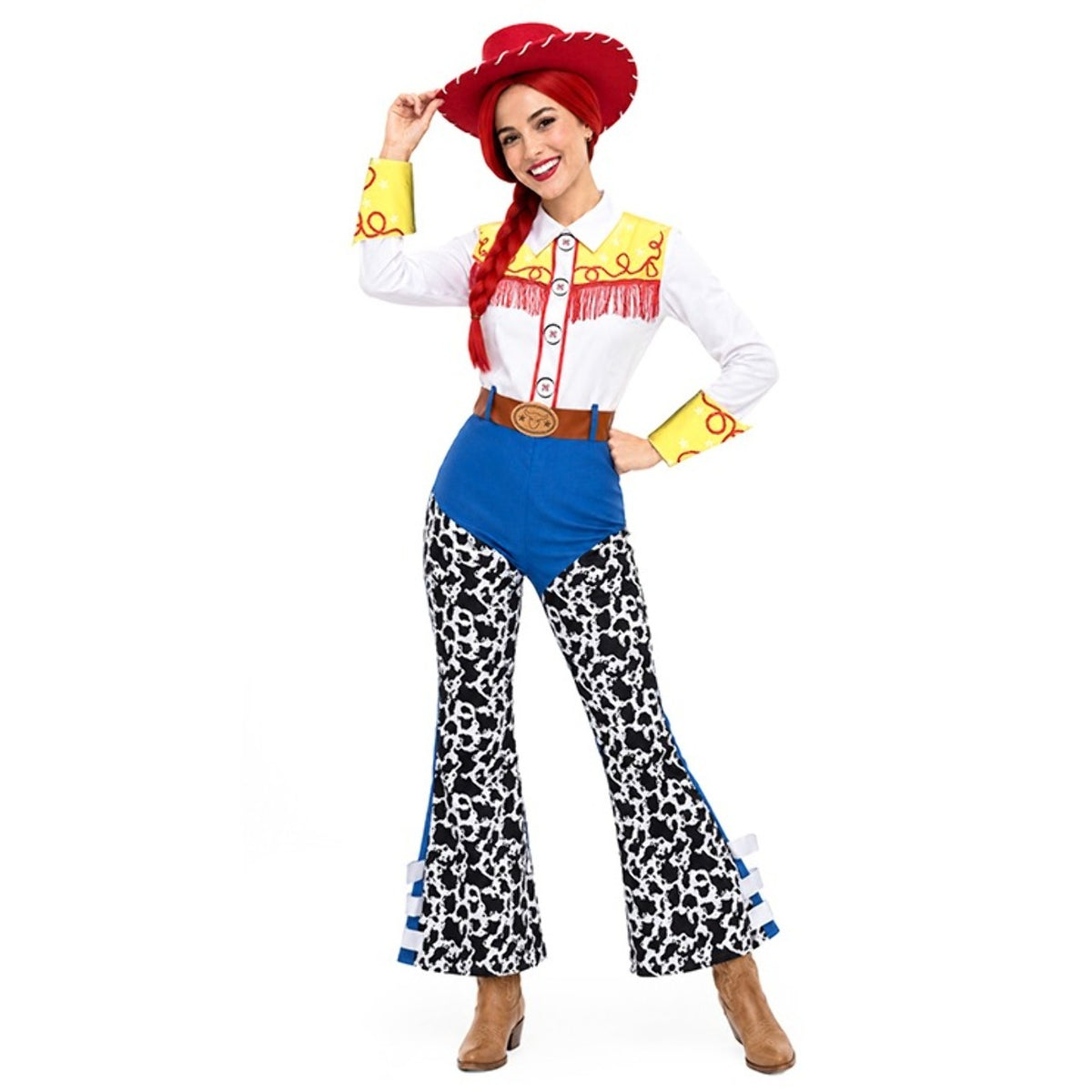Fato de Vaqueira Jessie para mulher