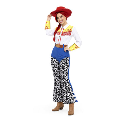 Fato de Vaqueira Jessie para mulher