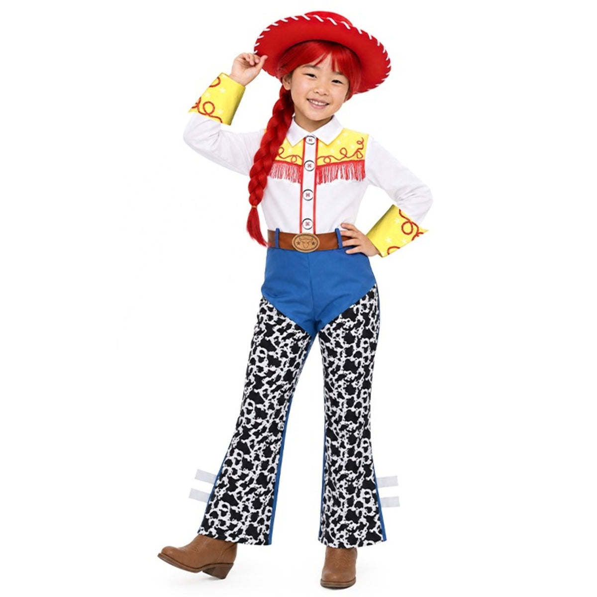 Fato de Vaqueira Jessie para menina