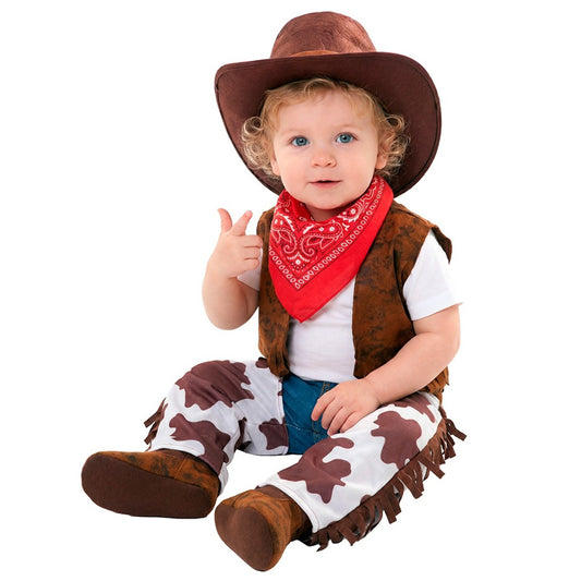 Fato de Cowboy com Estrela para menino