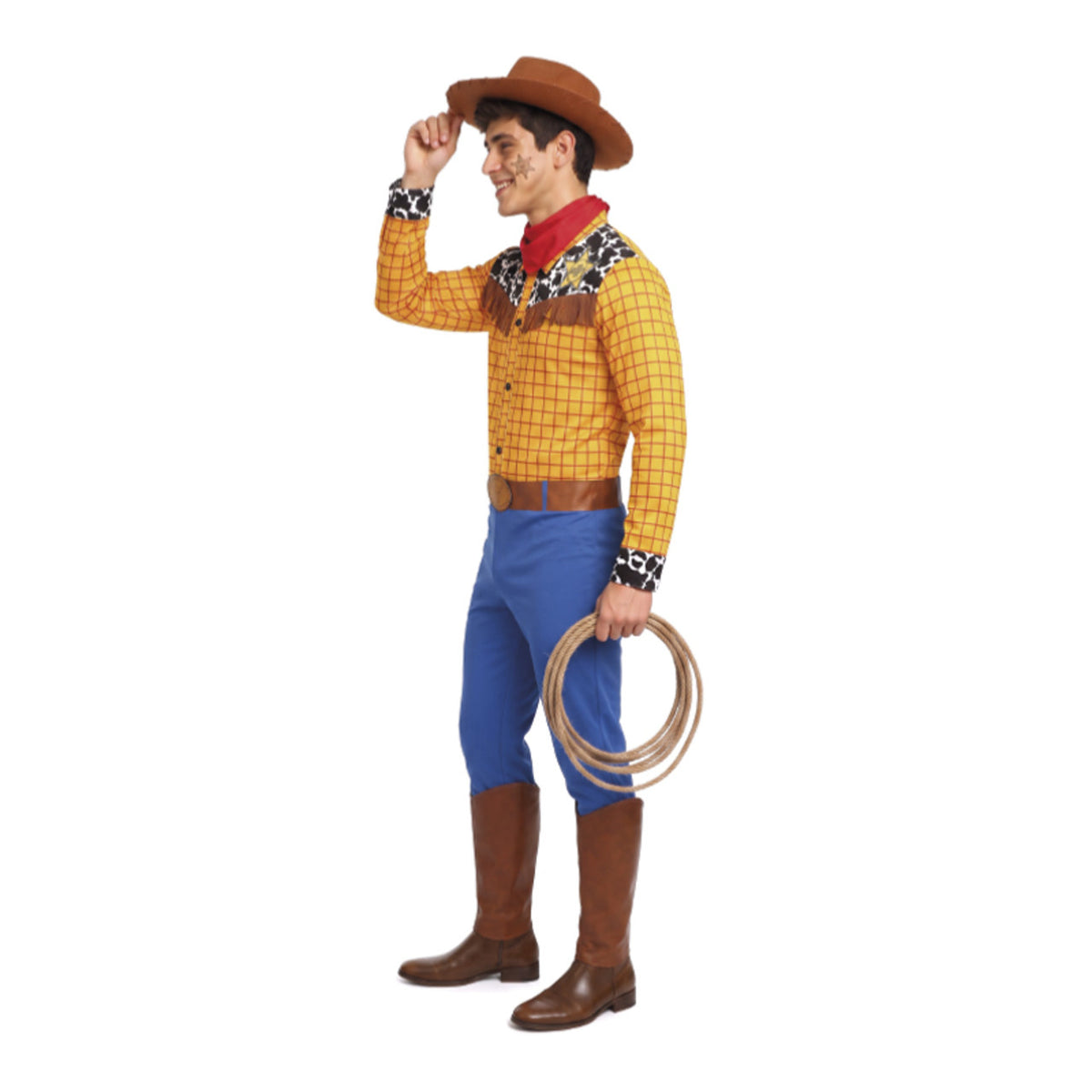 Fato de Cowboy Sheriff Woody para homem