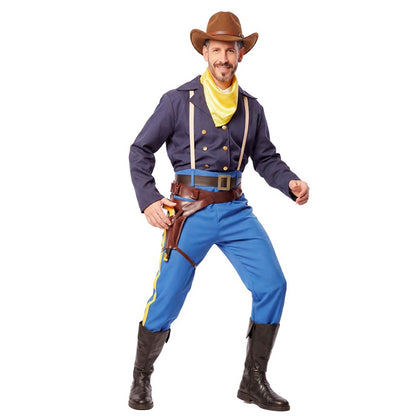 Fato de Cowboy Wayne para homem