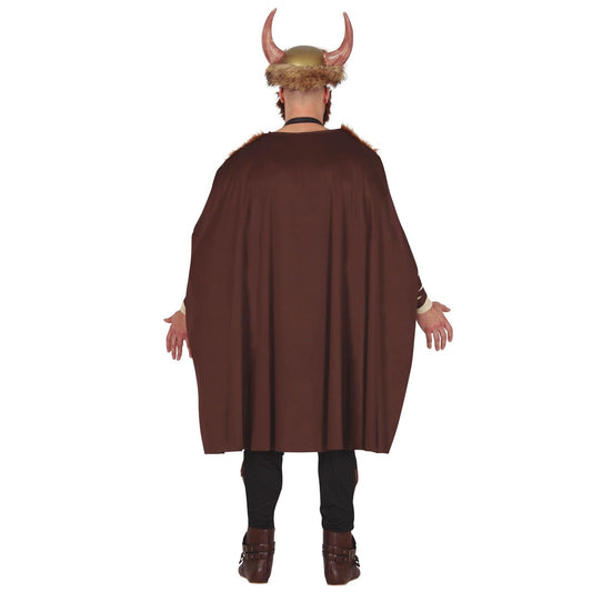 Fato de Viking castanho para homem