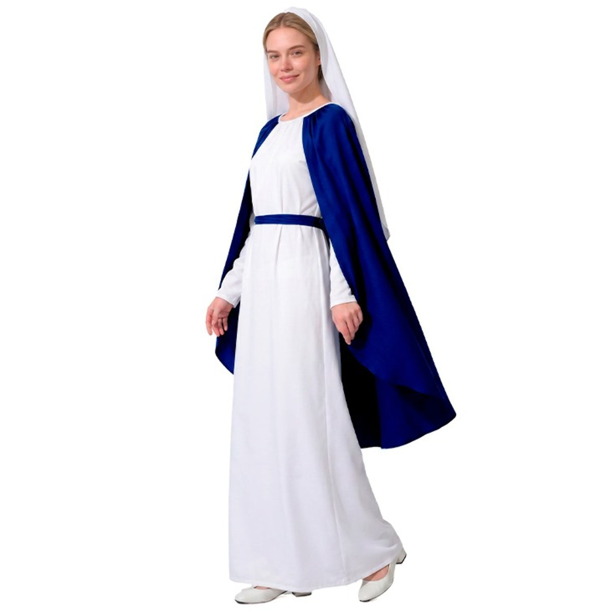 Fato de Virgem Maria Bicolor para mulher