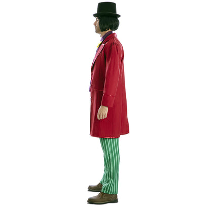 Fato de Willy Wonka com Laço para homem