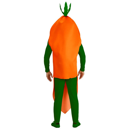 Fato de Cenoura Laranja para adulto