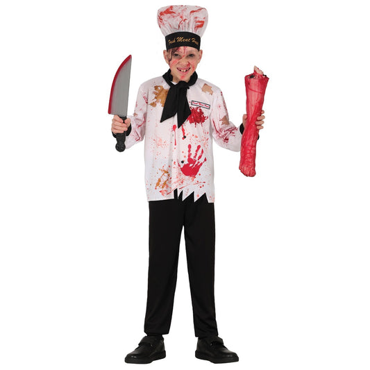 Fato de Zombie Cozinheiro para menino