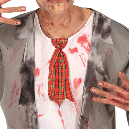 Fato de Zombie Colegial para homem