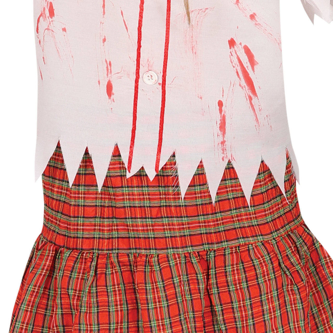 Fato de Zombie Colegial para menina