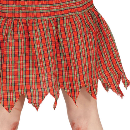Fato de Zombie Colegial para menina