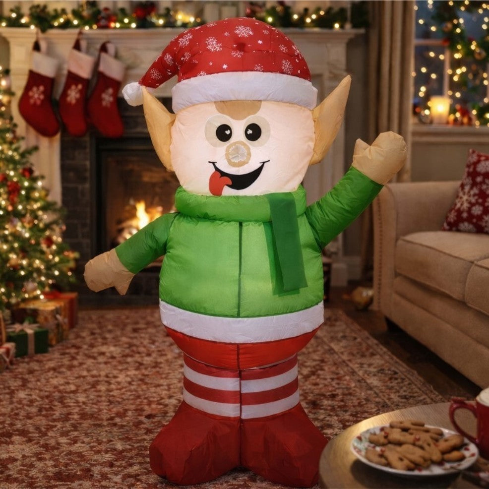 Elfo de Natal Insuflável