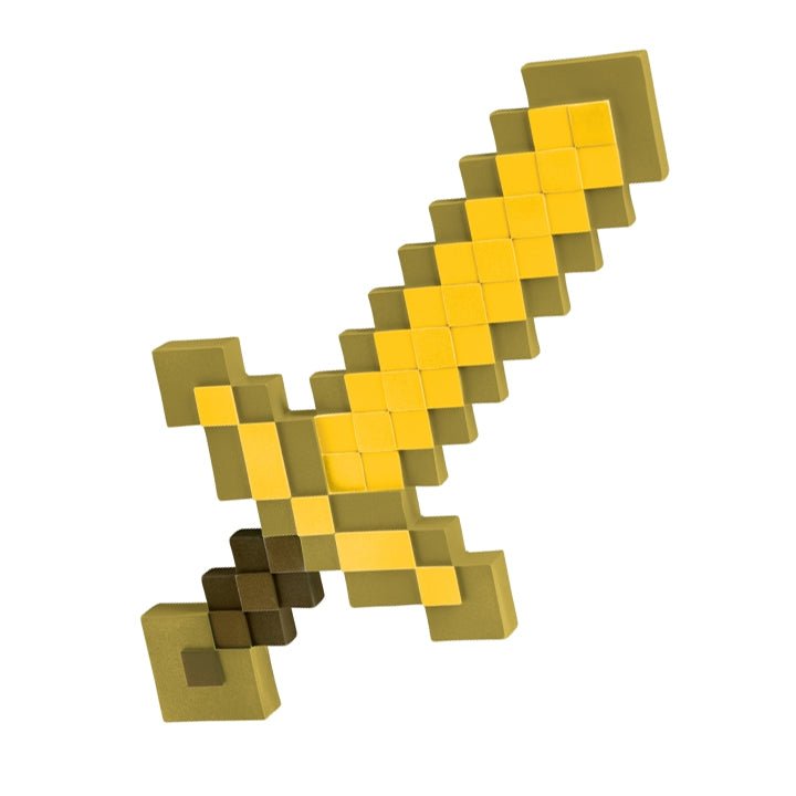 Espada Diamante Dourada Minecraft™