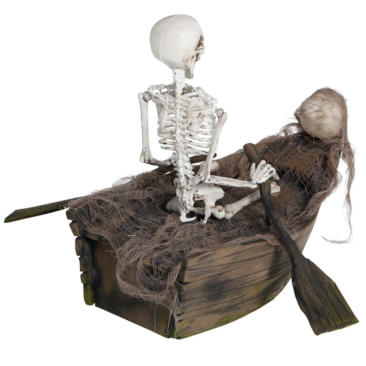 Esqueleto em Barco