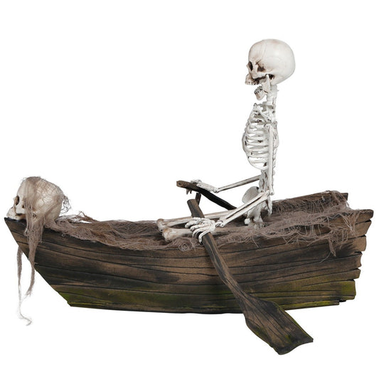 Esqueleto em Barco