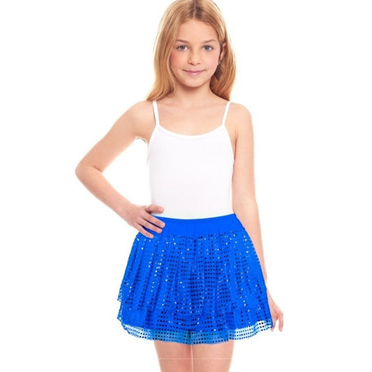 Saia Azul Brilhante infantil