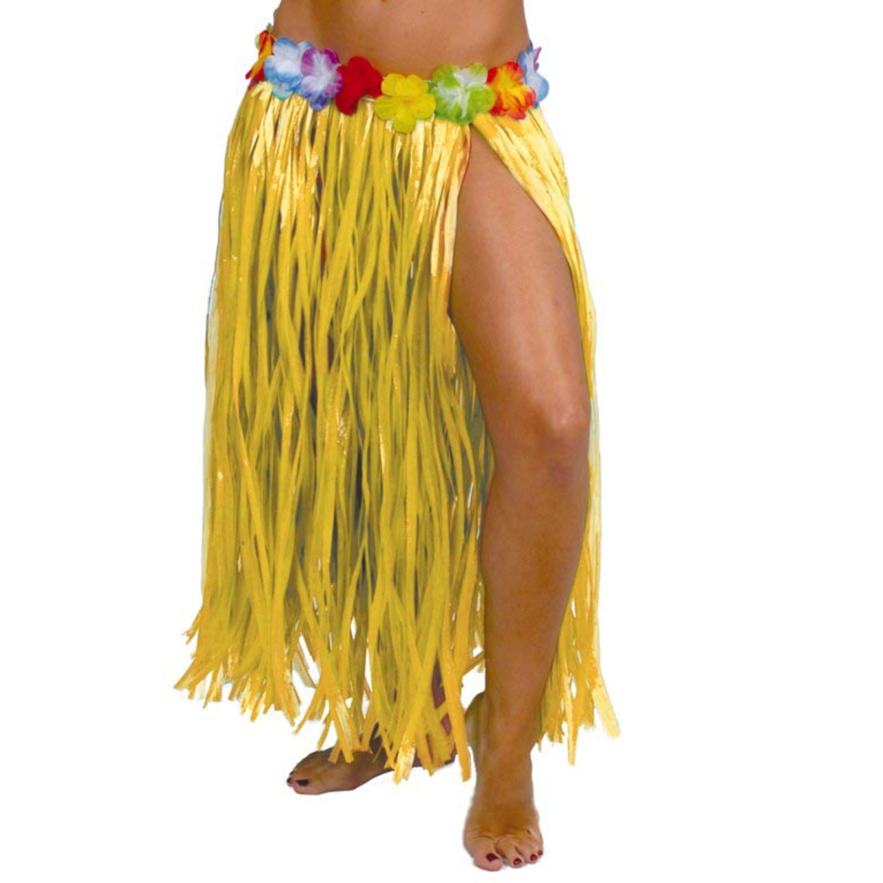 Saia Havaiana Amarela Longa