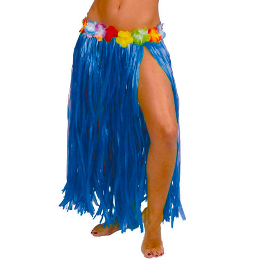 Saia Havaiana Azul Longa