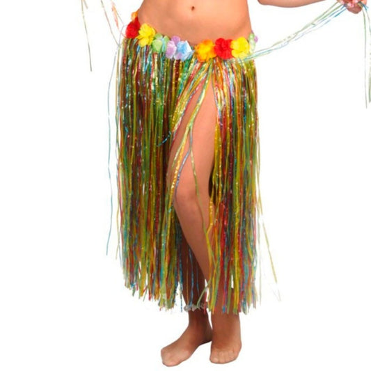 Saia Havaiana Multicolorida Larga