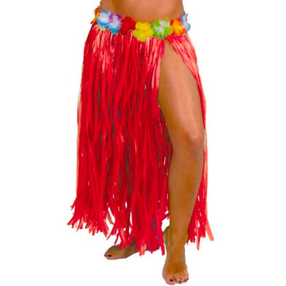 Saia Havaiana Vermelha Longa