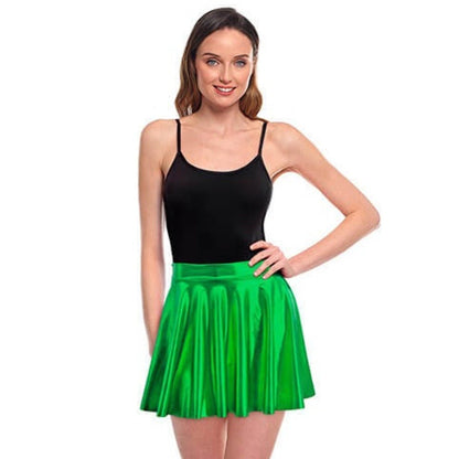 Saia Verde Metálica