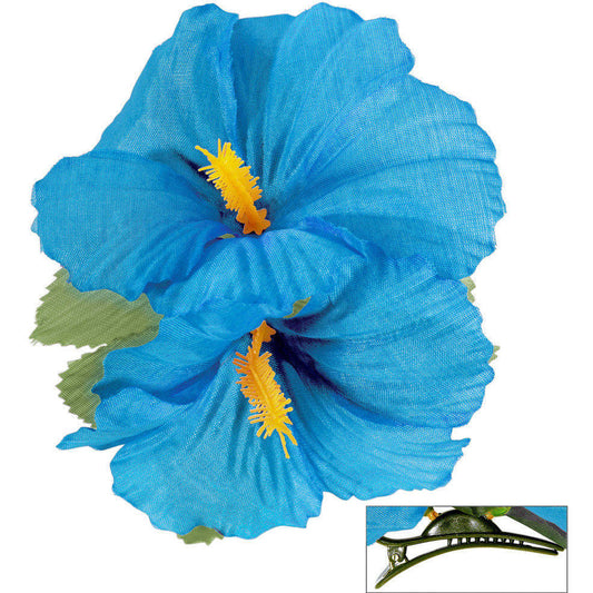 Flor Havaiana Turquesa