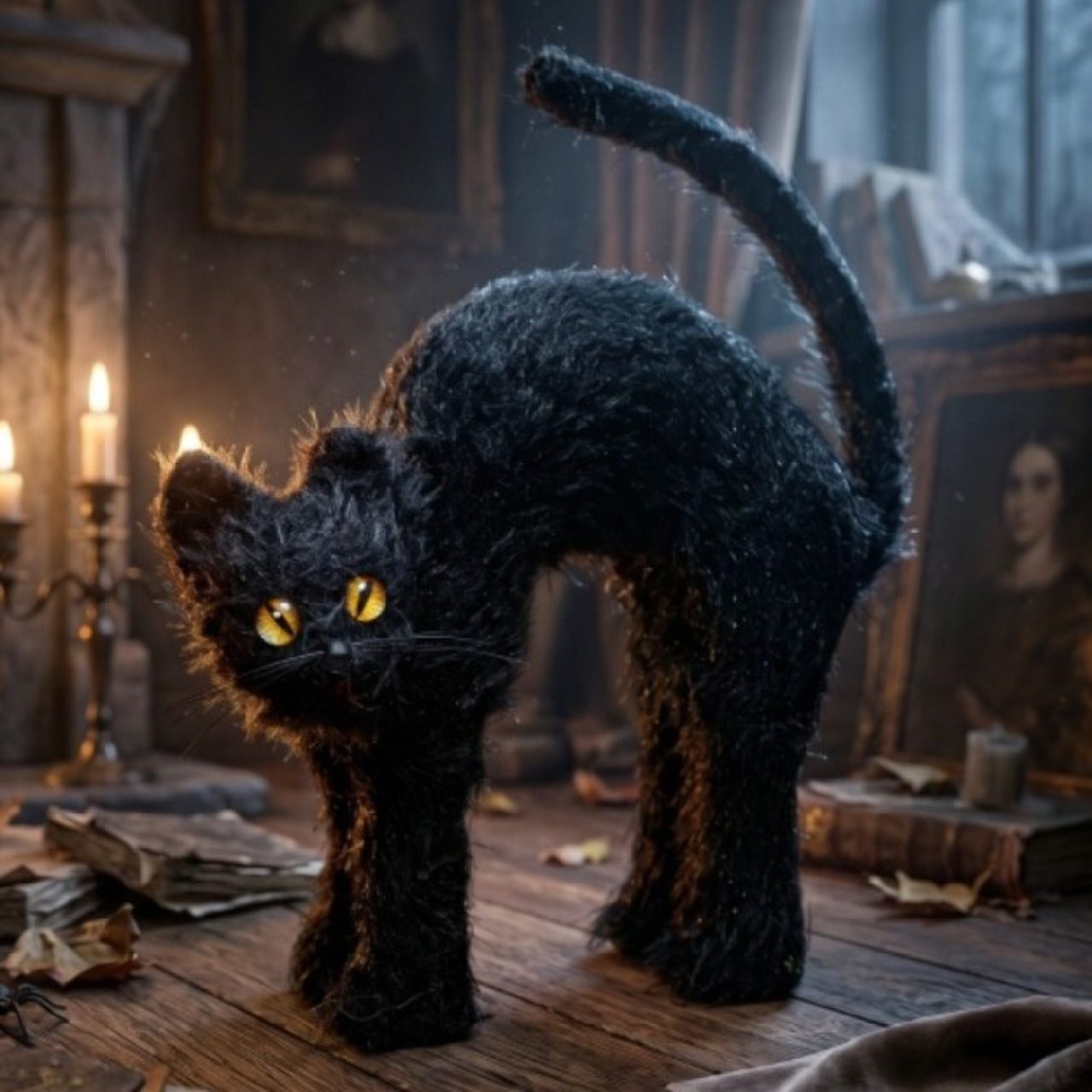Gato Preto Zangado