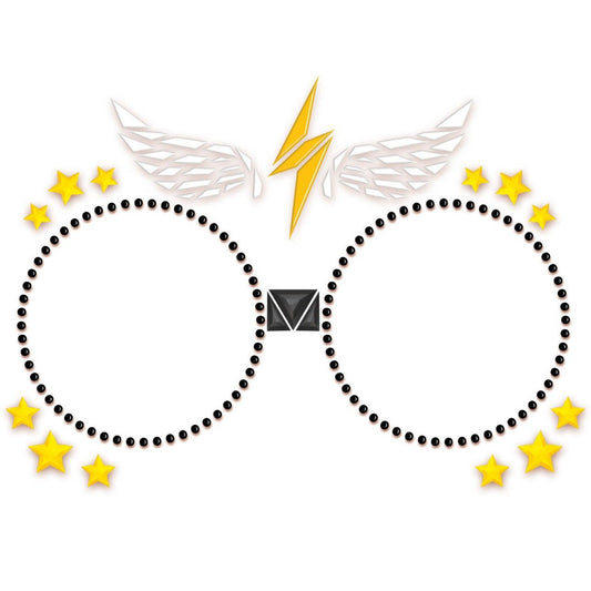 Brilhantes Adesivos Faciais de Harry Potter