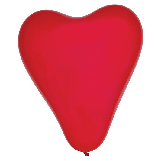 Balões de Coração Vermelho