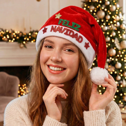 Gorro Feliz Natal Vermelho