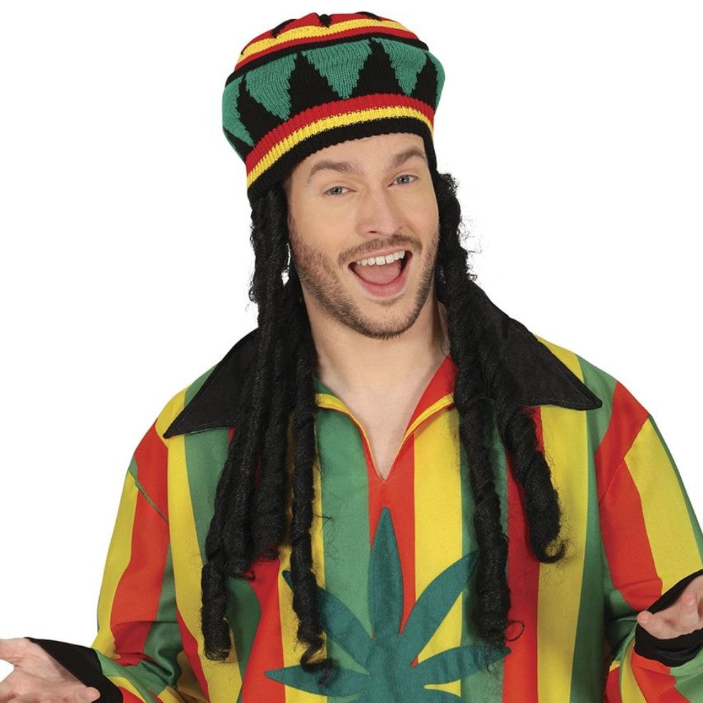 Gorro Jamaicano com Rastas