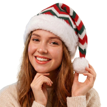 Gorro de Natal Tricolor