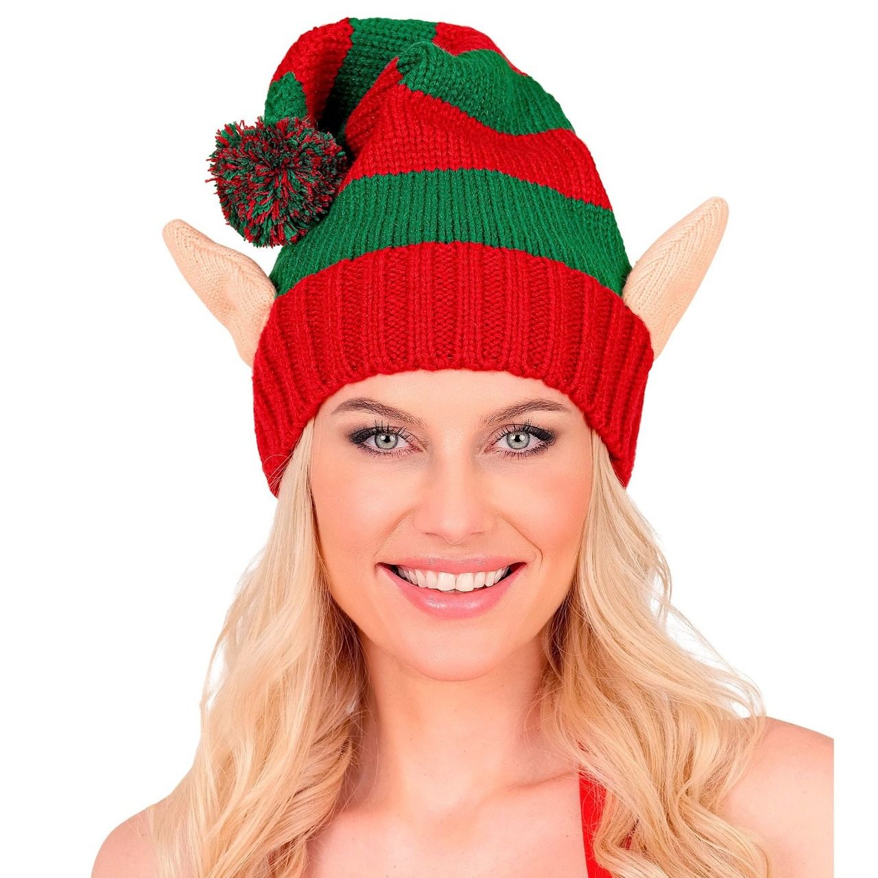Gorro de malha de Elfo com orelhas