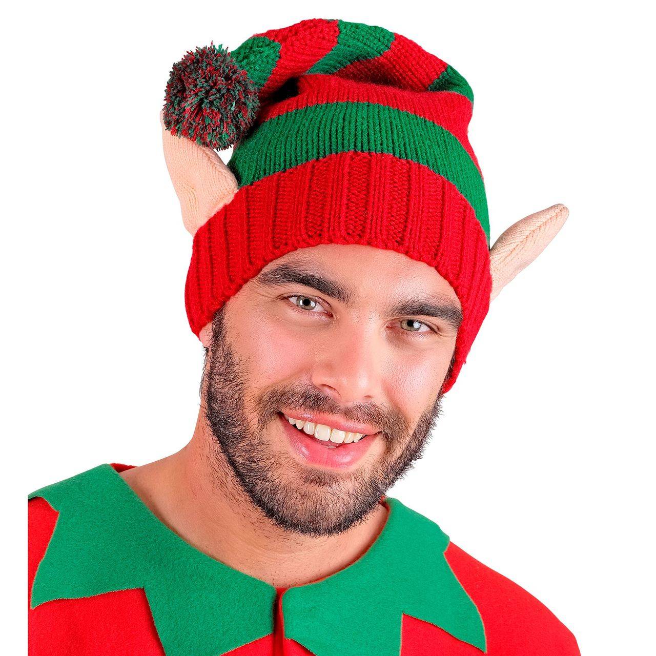 Gorro de malha de Elfo com orelhas