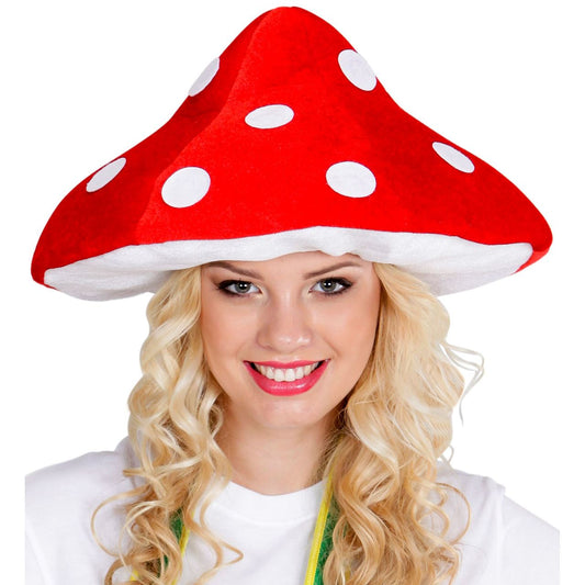Gorro de Cogumelo Vermelho