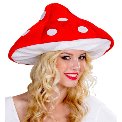 Gorro de Cogumelo Vermelho