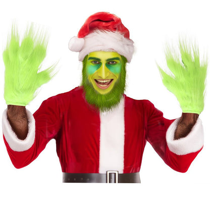 Luvas de Elfo Verde Grinch