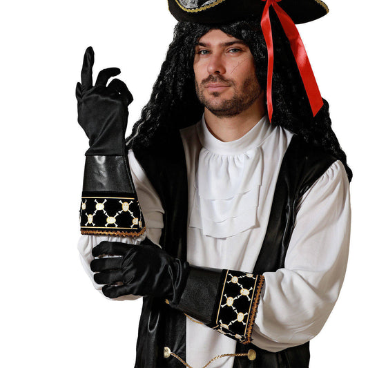Luvas de Pirata Pretas