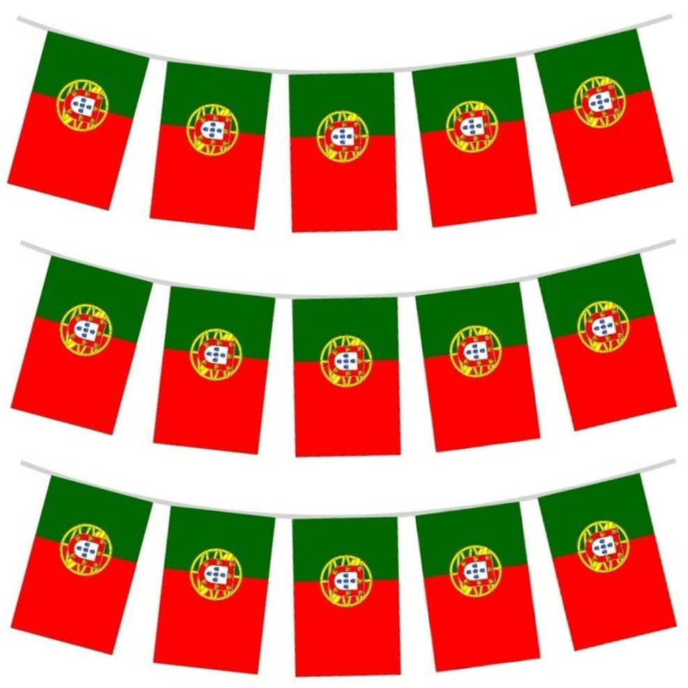 Grinalda de Bandeirolas de Portugal 10m