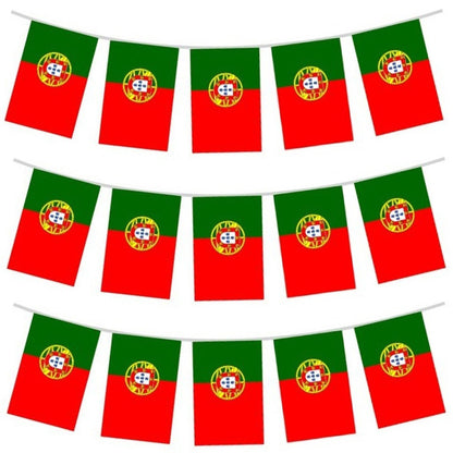 Grinalda de Bandeirolas de Portugal 10m