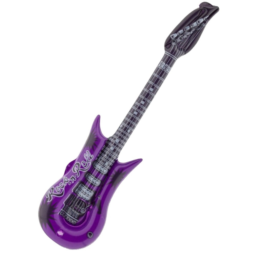 Guitarra Insuflável Violeta Rock&Roll