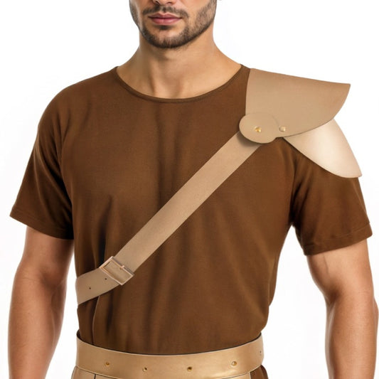 Ombreira de Gladiador Romano Dourado