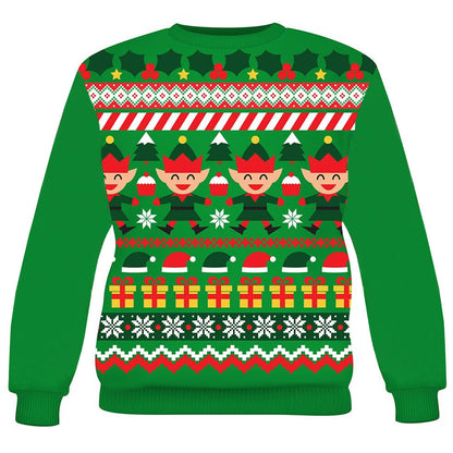 Sweater de Natal de Elfo para grupo