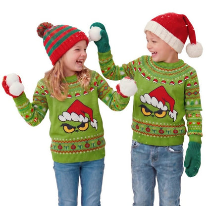 Camisola de Natal Grinch infantil