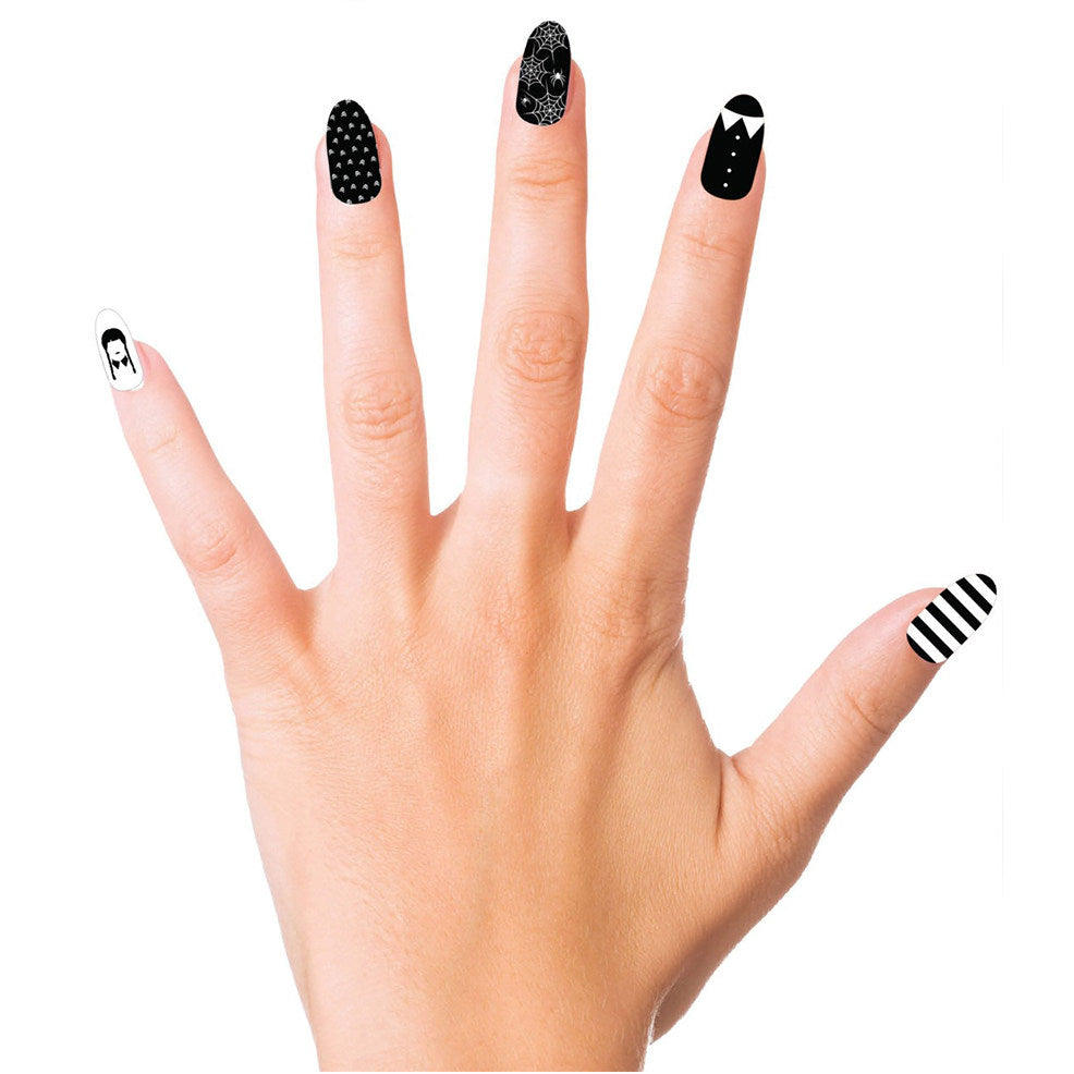 Kit de 12 Unhas de Menina Sinistra