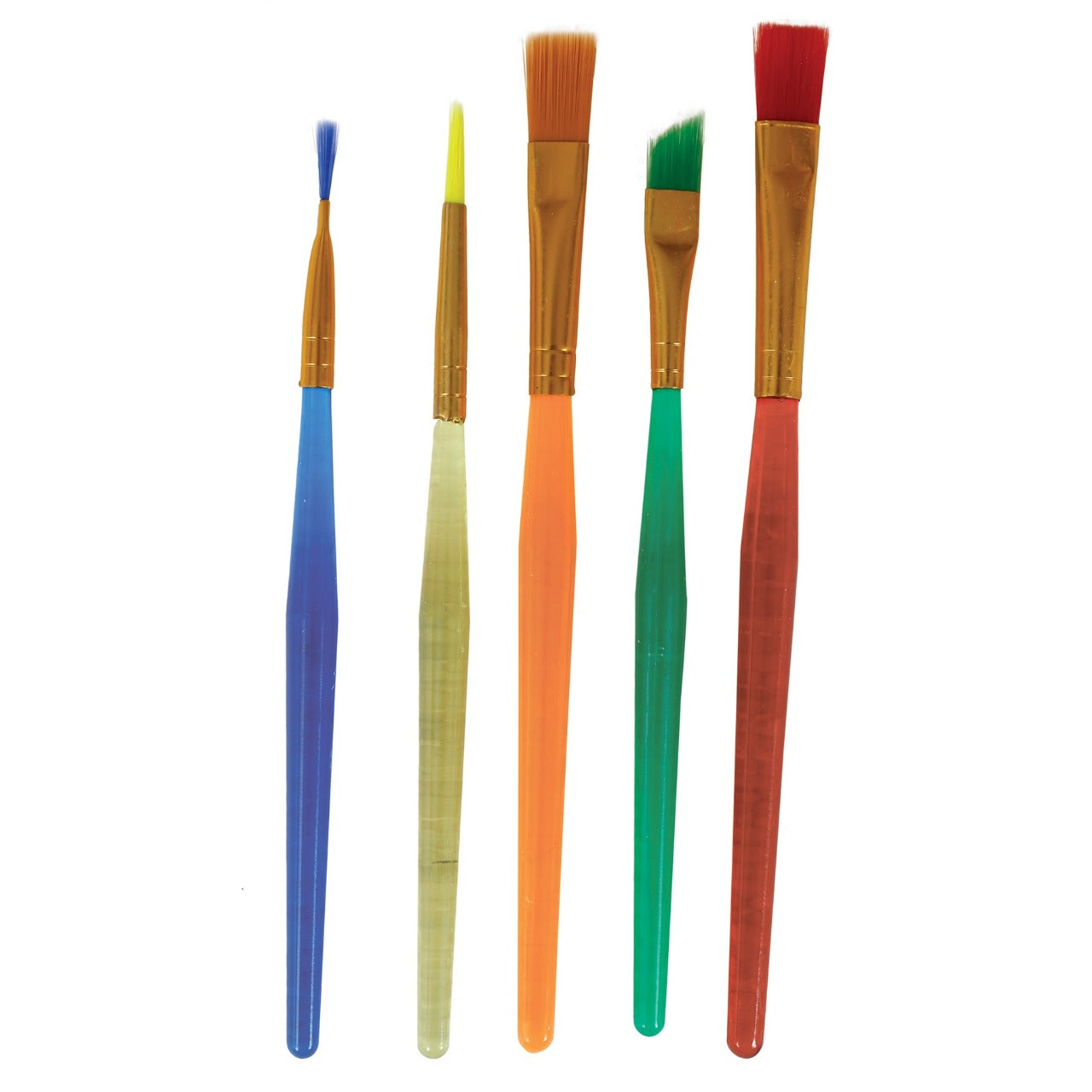 Kit de maquilhagem: 5 Pincéis, espátula e paleta