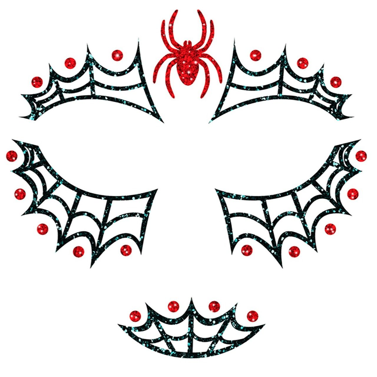 Kit de Maquilhagem Glitter de Aranha