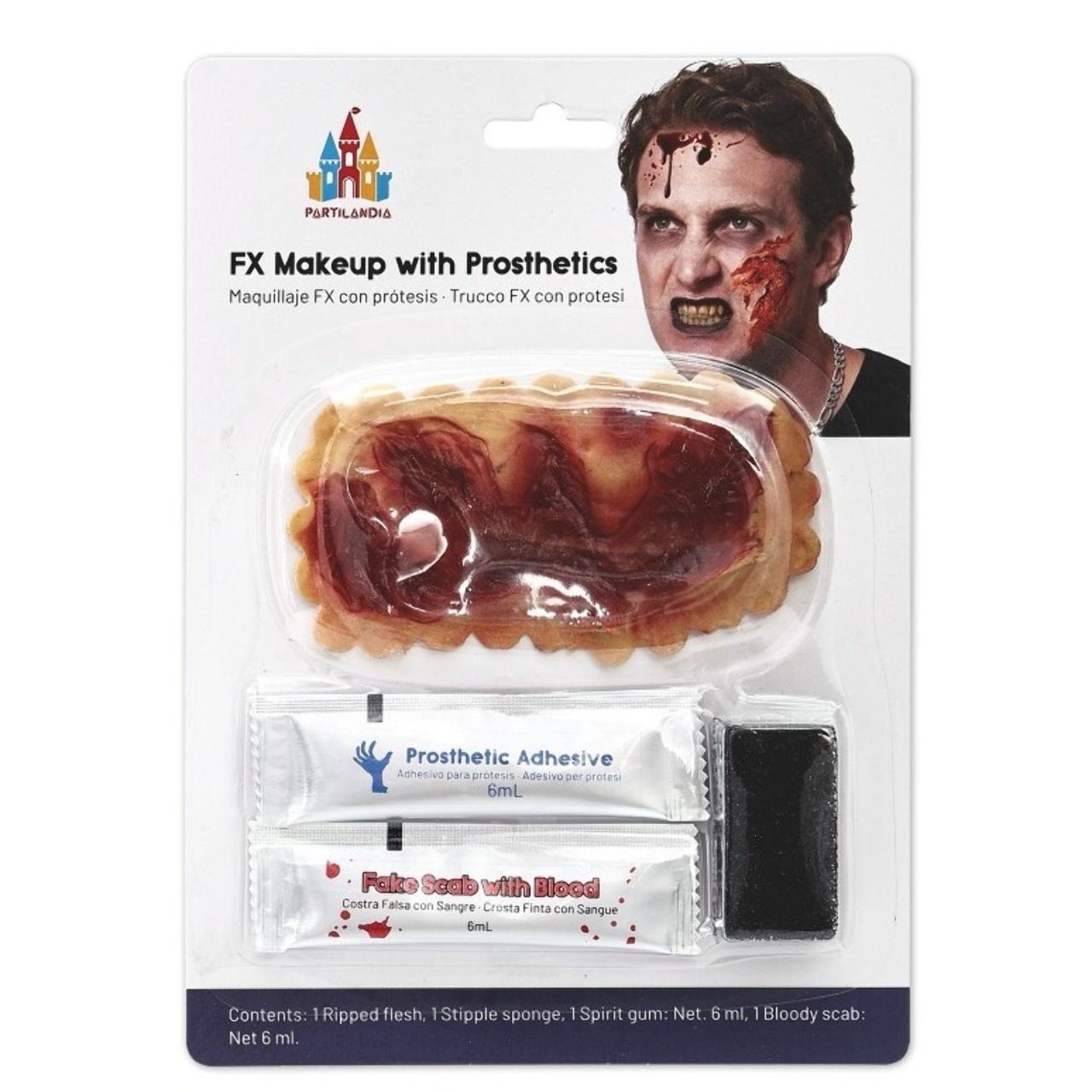 Kit de Maquilhagem Ferida Sangrenta