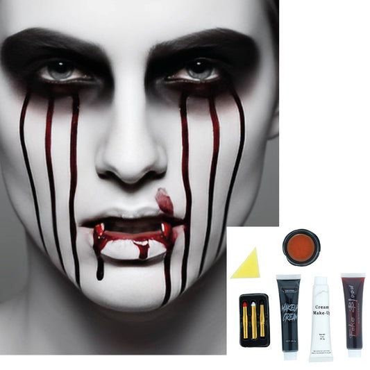 Kit Maquilhagem de Vampiro Sangrento