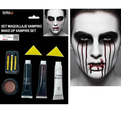 Kit Maquilhagem de Vampiro Sangrento
